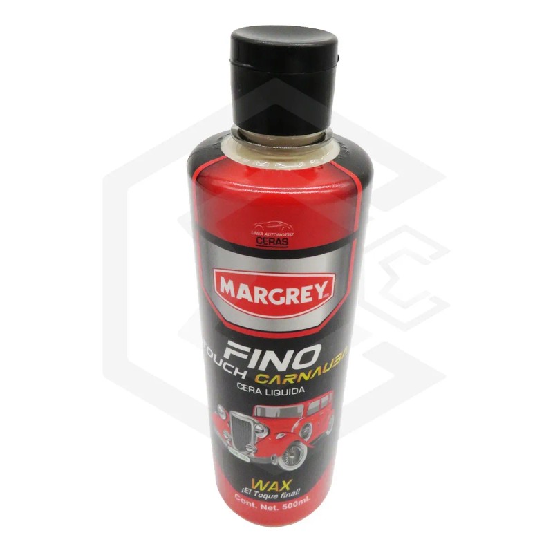 Cera Liquida Para Auto Carnauba Fino Touch 500ml Margrey