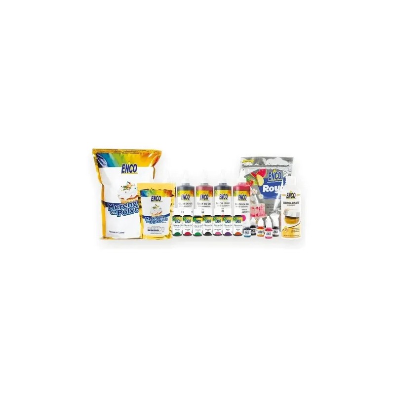 Color Gel Café Obscuro Reposteria 250 Grs. Enco 1849-250