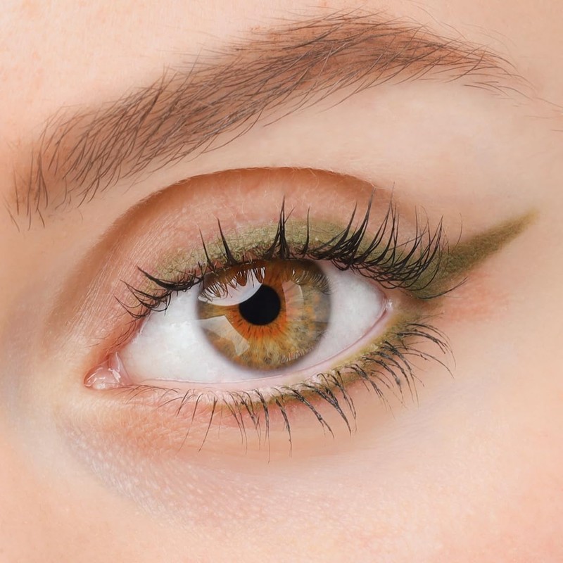 COSLINE Kajal and Eyeliner No. 105, Colour: Olive, Smudge-proof and
