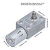 Worm Gear Motor Turbo Geared Full Metal Self Locking Reduction
