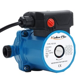 KOLERFLO 115V Water Recirculating Pump 3/4 Inch Circulating Water Pump for Water Heater System(RS15-6 Blue)