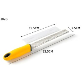 Cheese Grater & Vegetable Grater — Parmesan Cheese Lemon, Garlic, Nutmeg (Green)