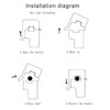 SazkJere 6PCS SCT-013-000 100A 50mA Open Close Transformer Non-invasive Split