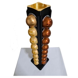 Boutique Retailer 32 Pod Vertuo Coffee Holder for Nespresso Vertuo Pods, Black