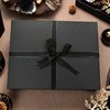 YINUOYOUJIA 3 Pack Large Black Gift Box 16.5x13x5.5 inches,Black Boxes