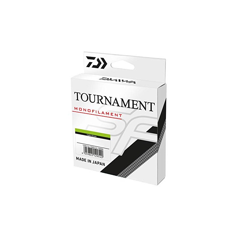 Daiwa Unisex - Adult Tournament SF Line Cord Green Transparent