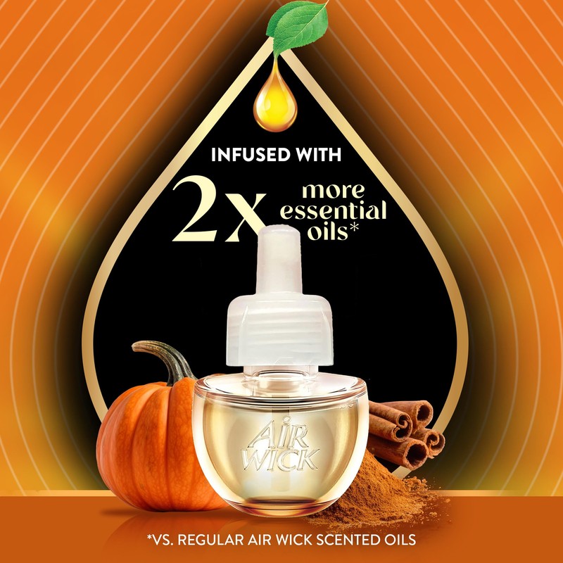 Air Wick Plug In Scented Oil Refill, Infused with Essential