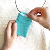 [blue bloom] bb014 ID Card Holder, Genuine Leather, Neck Strap,