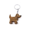 Dog Keyring, brown