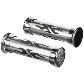 Motorcycle Parts Center-plated custom grip flare black type 903 321