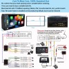 Naifay Double Din Car Stereo Compatible with Apple Carplay and