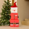 Luck and Luck Stackable Santa Boxes, Nested Christmas Eve Box,