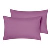 Oxford Homeware Pillow Cases 2 Pack Brushed Microfiber – Standard
