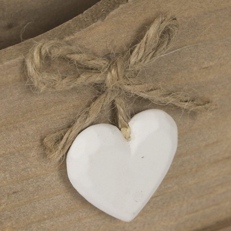 Shabby Chic Wooden Letter Desk Tidy W21cm x H14cm x