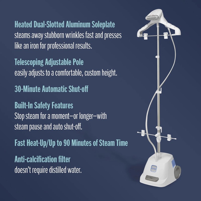 Conair Full Size Garment Steamer for Clothes, Turbo ExtremeSteam 1875W