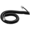 7 X Polycom SoundPoint 9 ft. Black Handset Cord For IP 301, 501, 601, 670, 321, 331, 335, 450, 550, 560, 650 Phones