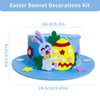 Easter Bonnet Decorations Kit,Make Your Own Easter Bonnet,Easter Bonnet Hat