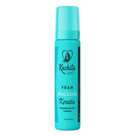 Kachita Spell Keratin Avalanche Foam Hair Straightening Treatment, Formaldehyde-Free, Mousse Foam Type, Safe and Effective Hair Premanent Treatment