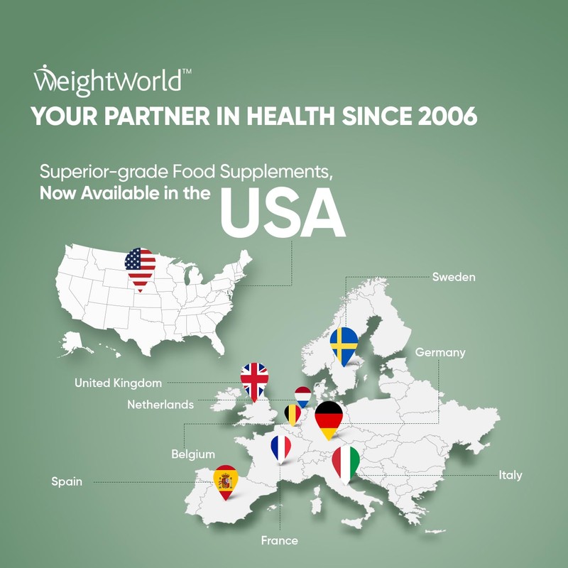 WeightWorld Psyllium Husk Capsules 1500mg Per Serving, 240 Capsules -