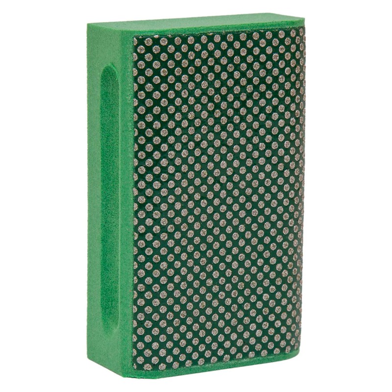 KGS PRO diamond hand polishing pads curved edges (4 pack,