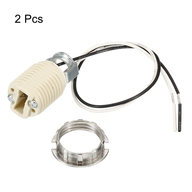 PATIKIL G9 Light Base Socket Kit, 2 Pack 10 Inch