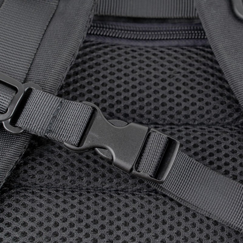 Your Day Mate Black Plastic Buckles for Webbings, Snap Fastener,
