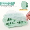 Spmarkt 2-Pack Dinosaur Silicone Mold, Multi-Purpose Jello Molds for Kids,