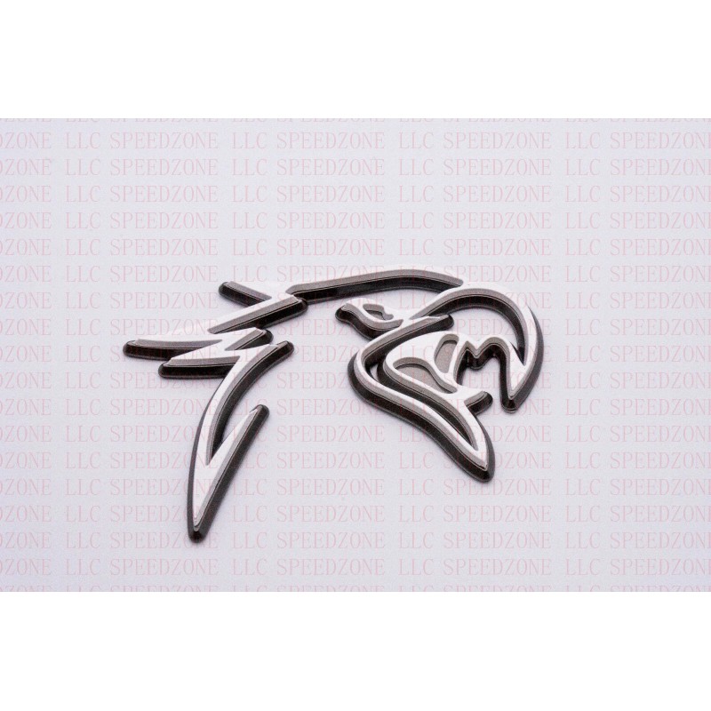 SPEED ZONE White Grey HELLHAWK Fits Jeep TrackHawk Grand Cherokee