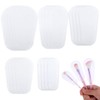 Jeffdad 20 Pcs Makeup Brush Covers, 5 Sizes Clear Make