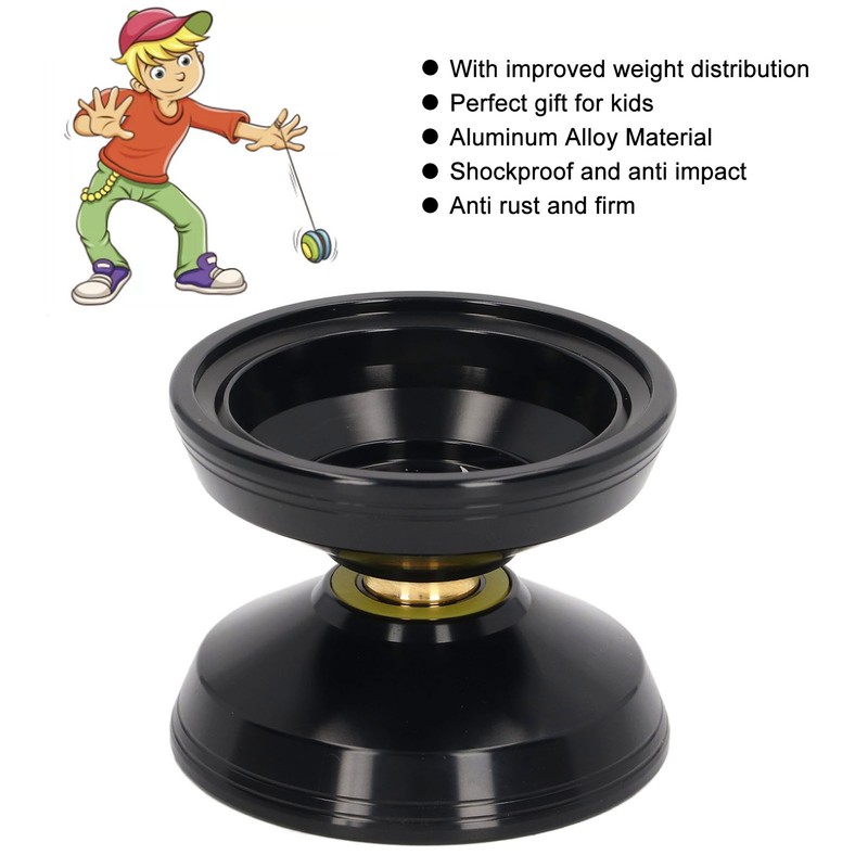 Unresponsive Yoyo Professional Aluminum Alloy Yoyo Toy Birthday Gift with