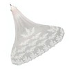 3 Meter Bridal Veil Lace Applique Metal Comb Fixing Ultra