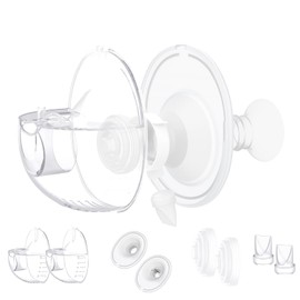 Two Complete Sets Compatible with Momcozy M5 Breast Pump Replacement Parts and 27mm Collection Cup Size Kit for M5 only, not Other Models