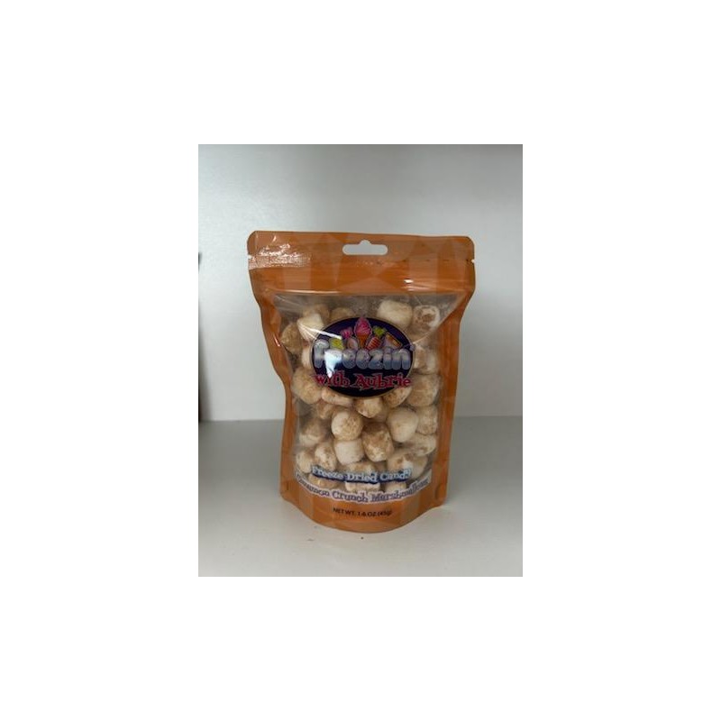 Freeze Dried Mini Marshmallows - Flavors: Peanut Butter Marshmallows