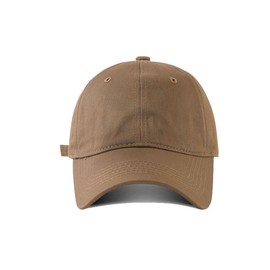 COTIDI Mens 100% Cotton Baseball Cap Adjustable Hat, taupe