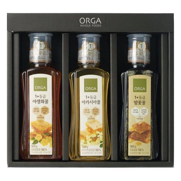 ORGA Whole Foods ORGA Honey Gift Set No. 1 / 올가홀푸드 ORGA 꿀 선물세트 1호