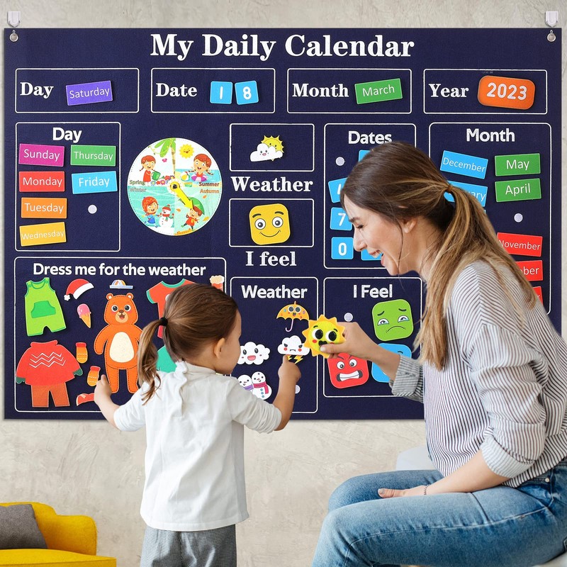 My First Daily Calendar-Preschool Classroom Must Haves, Circle Time Learning