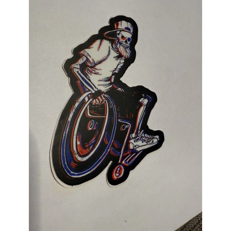 Unbranded Cool Wheelchair Disabled Logo Dude Decal Stickers & Button