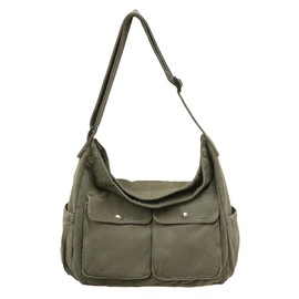 Collsants Messenger Bag Hobo Crossbody Bags for Women Canvas Bag Crossbody Tote Bag Shoulder Bag