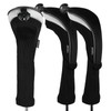 Andux Long Neck Golf Hybrid Club Head Covers Interchangeable Number
