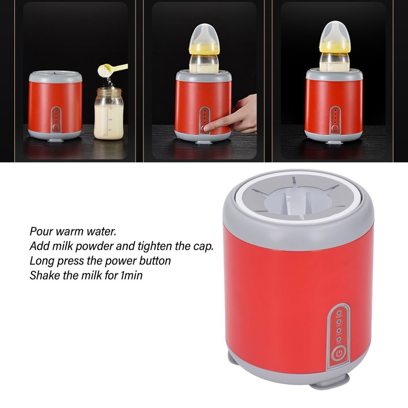 Baby Bottle Shaker USB Charging Fully Automatic Quick Even Mixing
