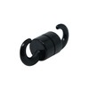 Black Plastic Mini Magnetic Hooks for Fridge, Office, Whiteboard, Noticeboard,