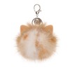 Apricot Lamb Ginger Cat Duobao Soft Cuddly Keychain, Plush Toys
