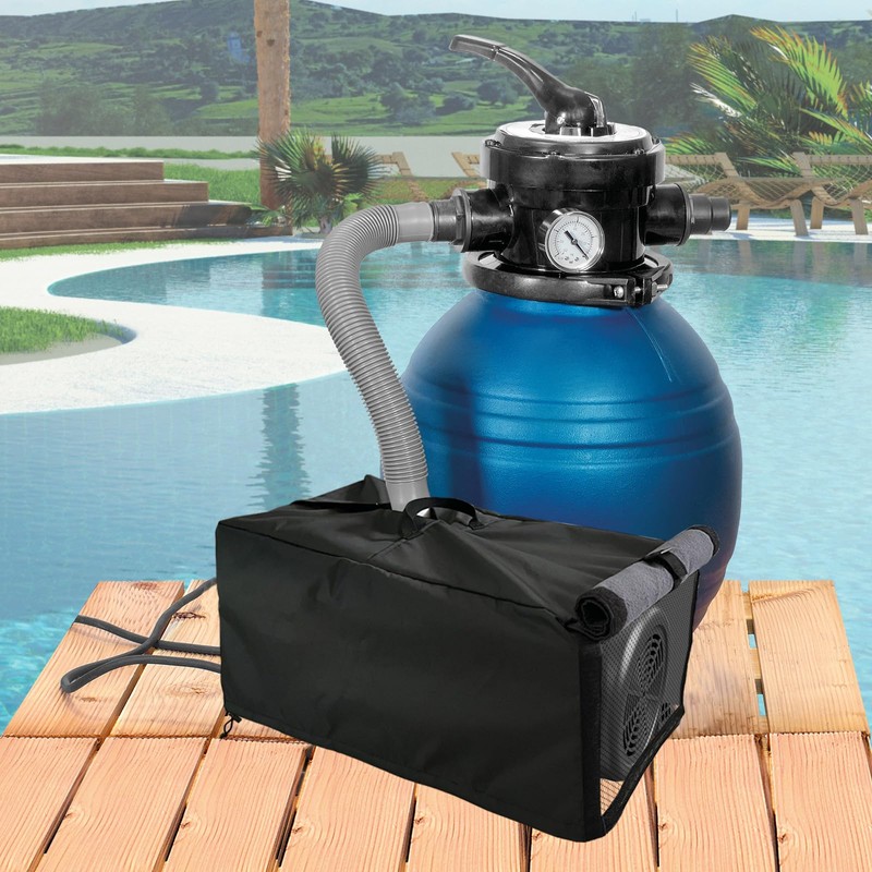Bitubi Pool Pump Covers with Plush Lining,Heavy Duty Waterproof in/Above