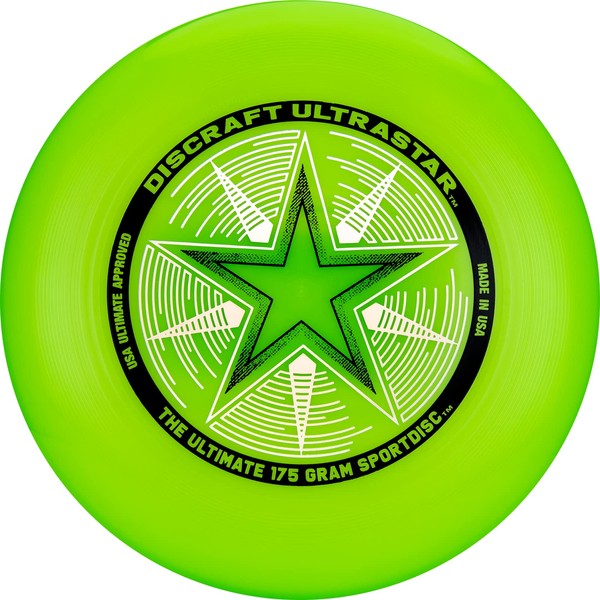 Discraft 175 Gram Green Ultrastar Sport Disc