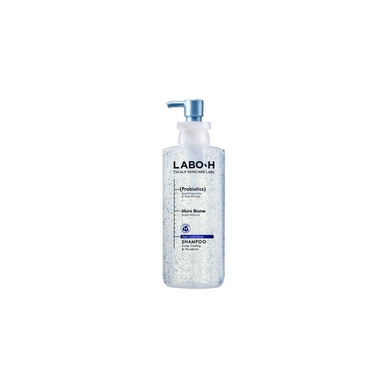 LaboH Scalp Strengthening Clinic Cooling & No Sebum Shampoo 400ml