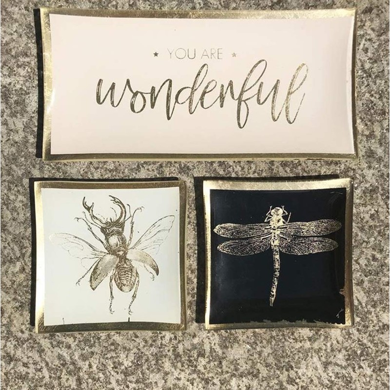 Gift Company Love Plates, glass plate, L, you are wonderful,