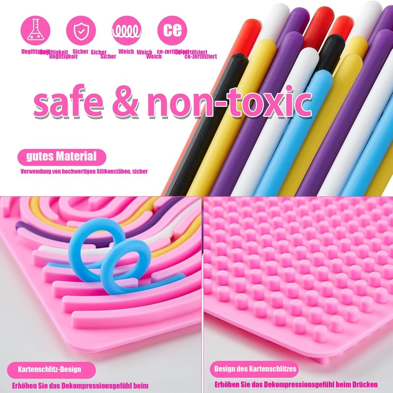 Sensorik Activity Board Double-Sided Activity Board Sensory Activity Board for