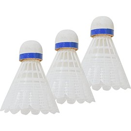 Hudora Unisex - Adult Badminton Ball Champ, Pack of 3, One Size