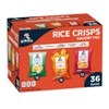 Quaker Rice Crisps Savory Mix, Variety Pack, 0.67 oz, 36