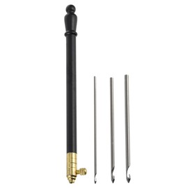 VILLCASE 1 Set Back Embroidery Crochet Blush Set Beading Supplies Sequin Set Tambour Hook Embroidery Kit Embroidery Needles Set Hook Threader Kit Metal Black Embroidery Needle Set Sequins